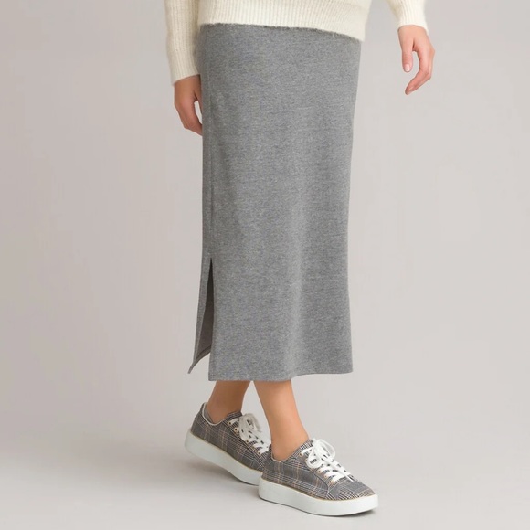 GAP Dresses & Skirts - Gap Gray Maxi Sweat shirt Skirt